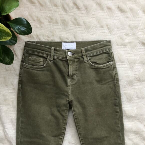 Current/Elliott Stiletto Skinny in Covert Green - Picture 3 of 6